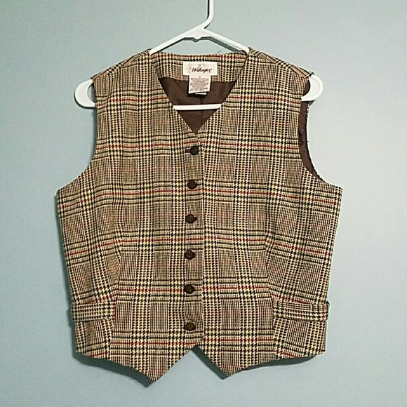 Worthington Jackets & Blazers - Vintage Plaid Worthington Vest
